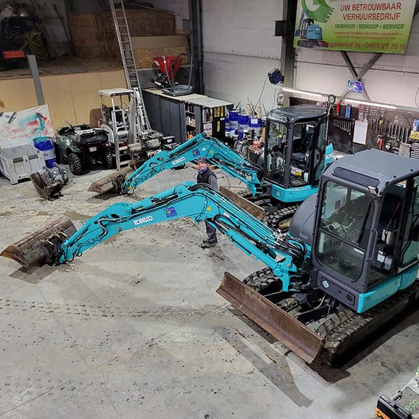 Stefan tussen de machines