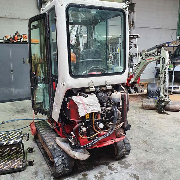 Machine in onderhoud